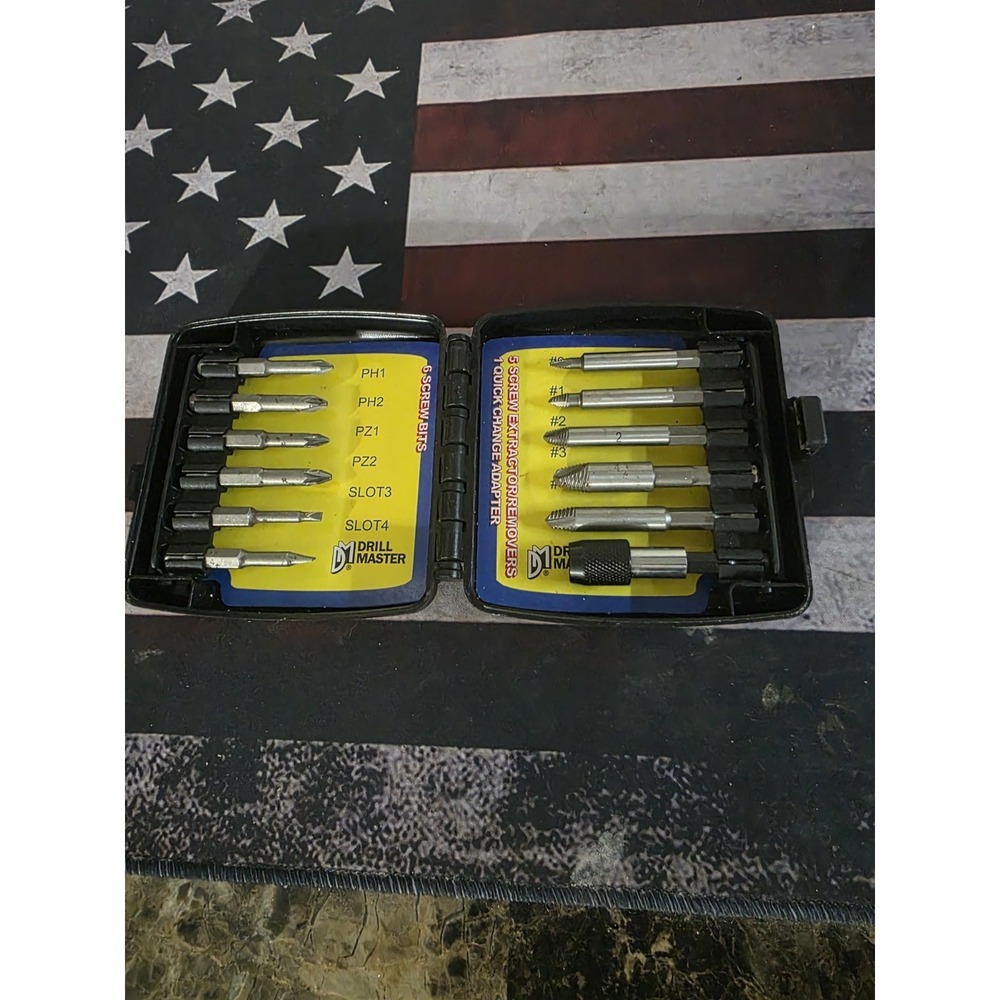 SAE Drill Master Metric Drill Tap Deburr Bit Set SAE 95530